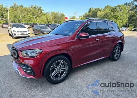 2021 Mercedes-Benz Gle Amg 53 4Matic z USA, uszkodzony, nr VIN 4JGFB6BBXMA423900